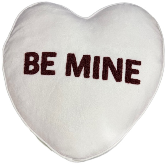 Heart-Shaped 'Be Mine' Pillow - Picture 1 of 3